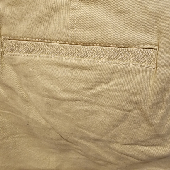 Market & Spruce Size 12 Yellow Dress Shorts - Picture 4 of 5